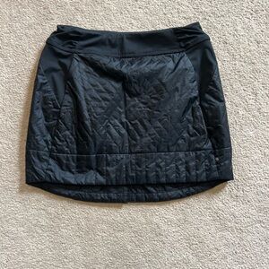 Mountain Hardwear Black Quilted Skirt